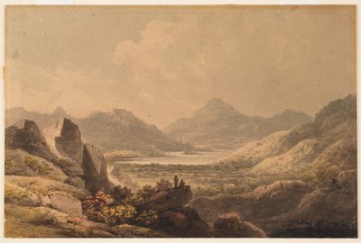 Meerlandschap (Killarney), begin 19e eeuw door Francis Nicholson